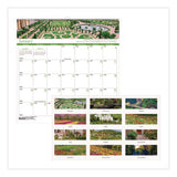 Recycled Gardens Of The World Monthly Wall Calendar, Garden Scene Photography, 12 X 12, White Sheets, 12-month (jan-dec):2025