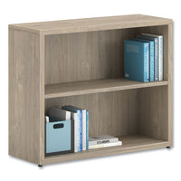 10500 Series Laminate Bookcase, Two Shelves, 36" X 13" X 29.5", Kingswood Walnut