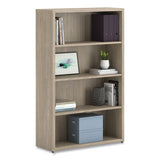 10500 Series Laminate Bookcase, Four Shelves, 36" X 13" X 57.13", Kingswood Walnut