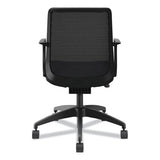 Cliq Office Chair, Supports Up To 300 Lb, 17" To 22" Seat Height, Navy Seat, Black Back/base, Ships In 7-10 Business Days