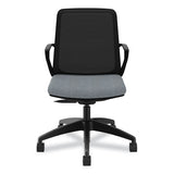 Cliq Office Chair, Supports Up To 300 Lb, 17" To 22" Seat Height, Basalt Seat/black Back/base, Ships In 7-10 Business Days
