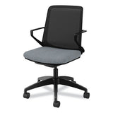 Cliq Office Chair, Supports Up To 300 Lb, 17" To 22" Seat Height, Basalt Seat/black Back/base, Ships In 7-10 Business Days