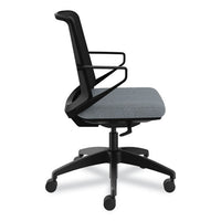 Cliq Office Chair, Supports Up To 300 Lb, 17" To 22" Seat Height, Basalt Seat/black Back/base, Ships In 7-10 Business Days