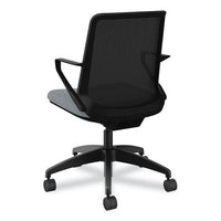 Cliq Office Chair, Supports Up To 300 Lb, 17" To 22" Seat Height, Basalt Seat/black Back/base, Ships In 7-10 Business Days