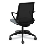 Cliq Office Chair, Supports Up To 300 Lb, 17" To 22" Seat Height, Basalt Seat/black Back/base, Ships In 7-10 Business Days