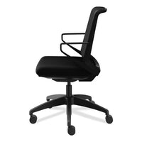 Cliq Office Chair, Supports Up To 300 Lb, 17" To 22" Seat Height, Black Seat/back, Black Base, Ships In 7-10 Business Days