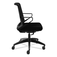 Cliq Office Chair, Supports Up To 300 Lb, 17" To 22" Seat Height, Black Seat/back, Black Base, Ships In 7-10 Business Days