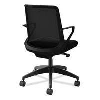 Cliq Office Chair, Supports Up To 300 Lb, 17" To 22" Seat Height, Black Seat/back, Black Base, Ships In 7-10 Business Days