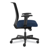 Convergence Mid-back Task Chair, Up To 275lb, 16.5" To 21" Seat Ht, Navy Seat, Black Back/frame, Ships In 7-10 Bus Days