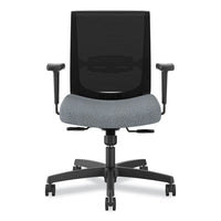 Convergence Mid-back Task Chair, Up To 275 Lb, 16.5" To 21" Seat Ht, Basalt Seat, Black Back/frame, Ships In 7-10 Bus Days