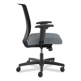 Convergence Mid-back Task Chair, Up To 275 Lb, 16.5" To 21" Seat Ht, Basalt Seat, Black Back/frame, Ships In 7-10 Bus Days