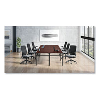 Flexion Mesh Back Task Chair, Supports Up To 300 Lb, 14.81" To 19.7" Seat Height, Black/basalt, Ships In 7-10 Business Days