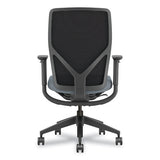 Flexion Mesh Back Task Chair, Supports Up To 300 Lb, 14.81" To 19.7" Seat Height, Black/basalt, Ships In 7-10 Business Days