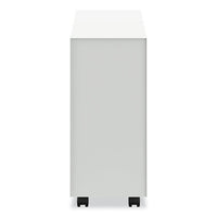 Fuse Mobile Slim Pedestal File, Left/right, 2-drawers: Box/file, Letter, Designer White, 10x23.25x21, Ships In 7-10 Bus Days