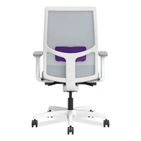 Ignition 2.0 4-way Stretch Mid-back Task Chair, Supports 300 Lb, 17" To 21" Seat Ht, Basalt/fog/white, Ships In 7-10 Bus Days