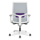 Ignition 2.0 4-way Stretch Mid-back Task Chair, Supports 300 Lb, 17" To 21" Seat Ht, Basalt/fog/white, Ships In 7-10 Bus Days