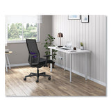 Ignition 2.0 4-way Stretch Mid-back Mesh Task Chair, Supports 300 Lb, 17" To 21" Seat Height, Black, Ships In 7-10 Bus Days