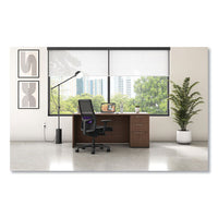 Ignition 2.0 4-way Stretch Mid-back Mesh Task Chair, Supports 300 Lb, 17" To 21" Seat Height, Black, Ships In 7-10 Bus Days
