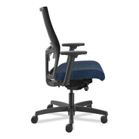 Ignition 2.0 4-way Stretch Mid-black Mesh Task Chair, Supports 300 Lb, 17" To 21" Seat Ht, Navy/black, Ships In 7-10 Bus Days