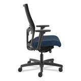 Ignition 2.0 4-way Stretch Mid-black Mesh Task Chair, Supports 300 Lb, 17" To 21" Seat Ht, Navy/black, Ships In 7-10 Bus Days