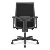 Ignition 2.0 4-way Stretch Mid-black Mesh Task Chair, Supports 300 Lb, 17" To 21" Seat Ht, Navy/black, Ships In 7-10 Bus Days