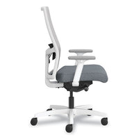 Ignition 2.0 4-way Stretch Mid-back Mesh Task Chair, Black Adjustable Lumbar Support, Basalt/fog/white,ships In 7-10 Bus Days