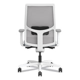 Ignition 2.0 4-way Stretch Mid-back Mesh Task Chair, Black Adjustable Lumbar Support, Basalt/fog/white,ships In 7-10 Bus Days