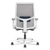 Ignition 2.0 4-way Stretch Mid-back Mesh Task Chair, Navy Blue Lumbar Support, Basalt/fog/white, Ships In 7-10 Business Days
