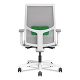 Ignition 2.0 4-way Stretch Mid-back Mesh Task Chair, Green Adjustable Lumbar Support, Basalt/fog/white,ships In 7-10 Bus Days