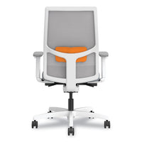 Ignition 2.0 4-way Stretch Mid-back Task Chair, Orange Adjustable Lumbar Support, Basalt/fog/white, Ships In 7-10 Bus Days