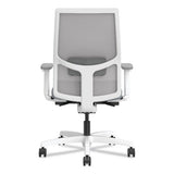Ignition 2.0 4-way Stretch Mid-back Mesh Task Chair, Gray Adjustable Lumbar Support, Basalt/fog/white, Ships In 7-10 Bus Days
