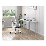 Ignition 2.0 4-way Stretch Mid-back Mesh Task Chair, Up To 300 Lb, 17" - 20" Seat Ht, Basalt/fog/white,ships In 7-10 Bus Days