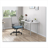 Ignition 2.0 4-way Stretch Mid-back Task Chair, Black Adjustable Lumbar Support, Carolina/fog/black, Ships In 7-10 Bus Days