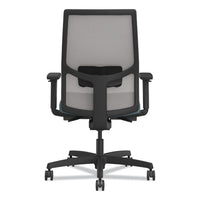 Ignition 2.0 4-way Stretch Mid-back Task Chair, Black Adjustable Lumbar Support, Carolina/fog/black, Ships In 7-10 Bus Days