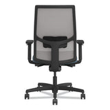 Ignition 2.0 4-way Stretch Mid-back Task Chair, Black Adjustable Lumbar Support, Carolina/fog/black, Ships In 7-10 Bus Days