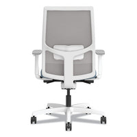 Ignition 2.0 4-way Stretch Mid-back Mesh Task Chair, White Lumbar Support, Carolina/fog/white, Ships In 7-10 Business Days