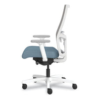 Ignition 2.0 4-way Stretch Mid-back Mesh Task Chair, White Lumbar Support, Carolina/fog/white, Ships In 7-10 Business Days