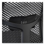 Ignition 2.0 Reactiv Mid-back Task Chair, 17.25" To 21.75" Seat Height, Black Fabric Seat, Black Back, Ships In 7-10 Bus Days
