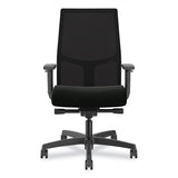 Ignition 2.0 Upholstered Mid-back Task Chair, 17" To 21.5" Seat Height, Black Fabric Seat/back, Ships In 7-10 Business Days