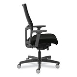 Ignition 2.0 Upholstered Mid-back Task Chair, 17" To 21.5" Seat Height, Black Fabric Seat/back, Ships In 7-10 Business Days