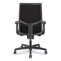 Ignition 2.0 Upholstered Mid-back Task Chair, 17" To 21.5" Seat Height, Black Fabric Seat/back, Ships In 7-10 Business Days