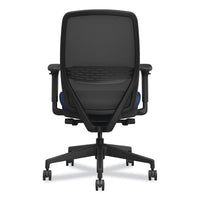 Nucleus Series Recharge Task Chair, Up To 300lb, 16.63" To 21.13" Seat Ht, Navy Seat, Black Back/base, Ships In 7-10 Bus Days