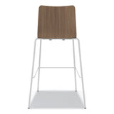Ruck Laminate Task Stool, Supports Up To 300 Lb, 30" Seat Height, Pinnacle Seat/base, Silver Frame, Ships In 7-10 Bus Days
