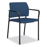 Accommodate Series Guest Chair With Arms, Vinyl Upholstery, 23.5" X 22.25" X 32", Elysian Seat/back, Charblack Legs, 2/carton