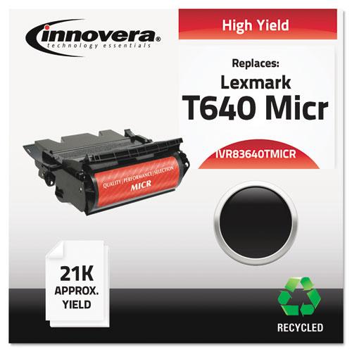 TONER,LEX T640 MICR,BK