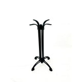 Solid Wood Tables, Cast Iron Base, Square, 36w X 36d X 43.75h, Natural