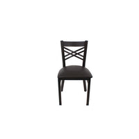 X Series Chair, Supports Up To 300 Lb, 18" Seat Height, Black Seat, Black Back, Black Base