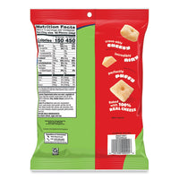 Puff'd Crackers, White Cheddar, 3 Oz Bag, 6/carton