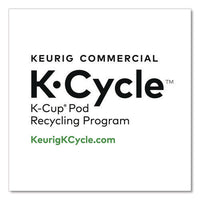 K-cycle K-cup Pod Recycling Station, Plastic, Black/green/white, 5/pack