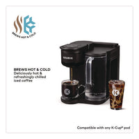 K-brew + Chill Single Serve Coffee Maker, Black